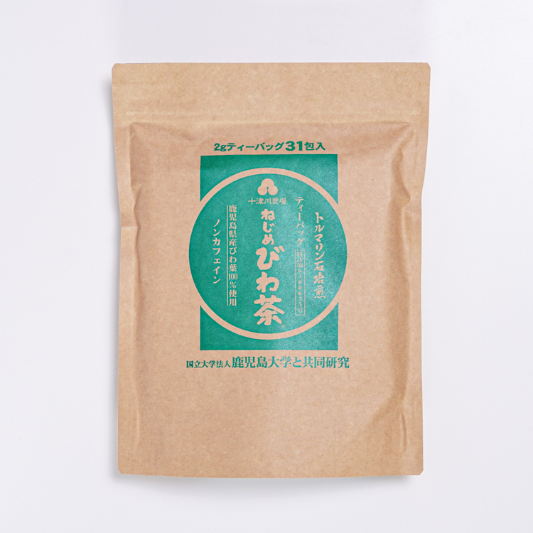 ねじめびわ茶 ティーバッグ 31包（2g×31包入り）