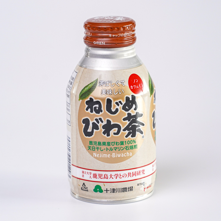 ねじめびわ茶ボトル缶290ml　24本入り